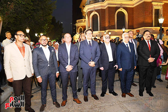 وزير الثقافة يفتتح معرض صوت مصر أم كلثوم بمجمع الفنون (4)