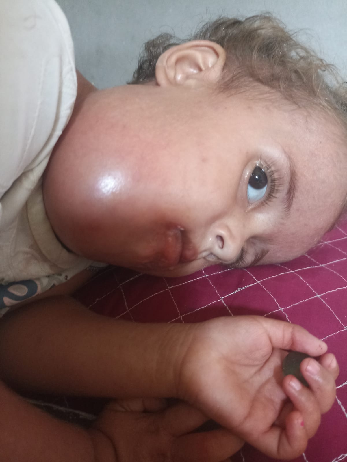 الطفلة جوليا أبو لحية الطفلة جوليا أبو لحية