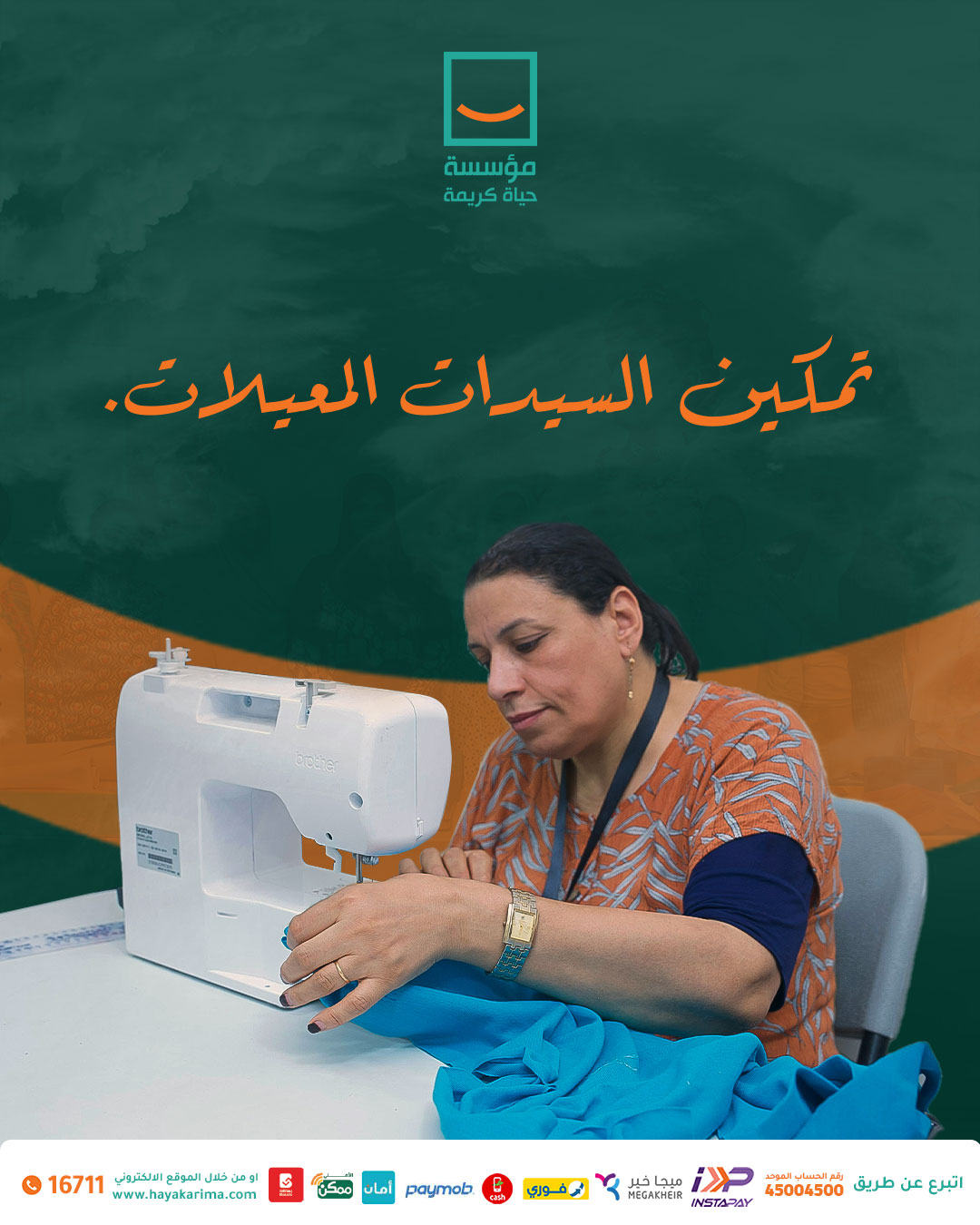 تمكين السيدات المعيلات تمكين السيدات المعيلات