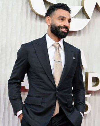 محمد صلاح يصل مقر حفل  PFA Awards