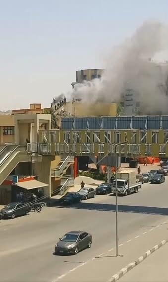 حريق الأهلي