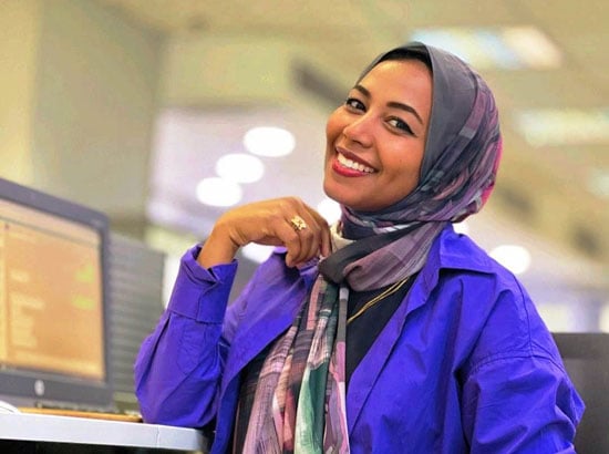 الزميلة نهير عبدالنبى الزميلة نهير عبدالنبى