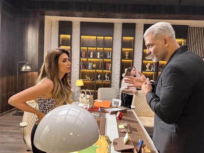 هانى عادل ونجلاء بدر من مسلسل ازمة ثقة