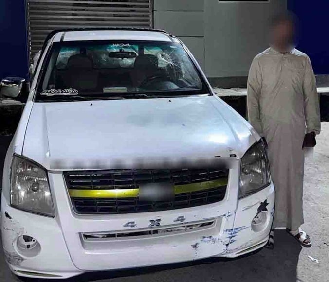 صورة المتهم في واقعة مطاردة ربع نقل بالإسكندرية