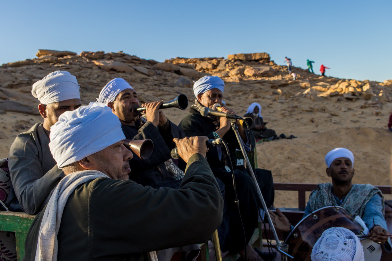 مزمار أثناء اللعب