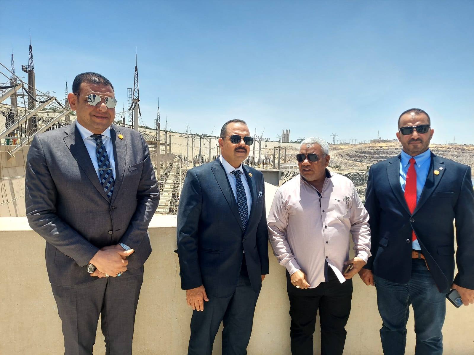 زيارة لمحطة كهرباء السد العالي زيارة لمحطة كهرباء السد العالي