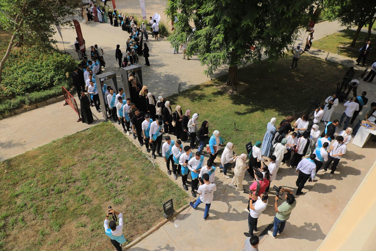 جانب من فعاليات ختام أنشطة وحدات وزارة التضامن بالجامعات المصرية