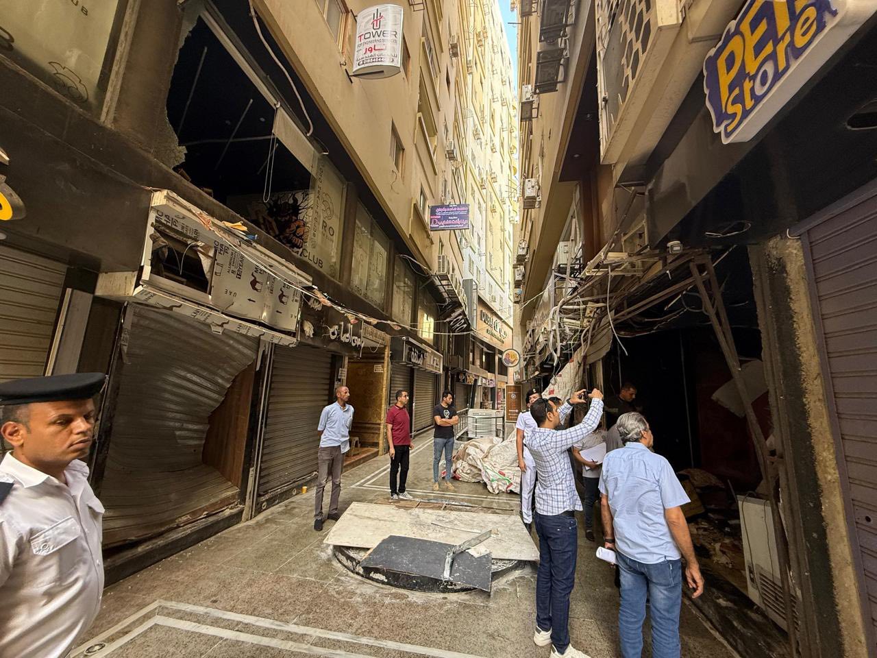تصوير لمكان الحادث تصوير لمكان الحادث