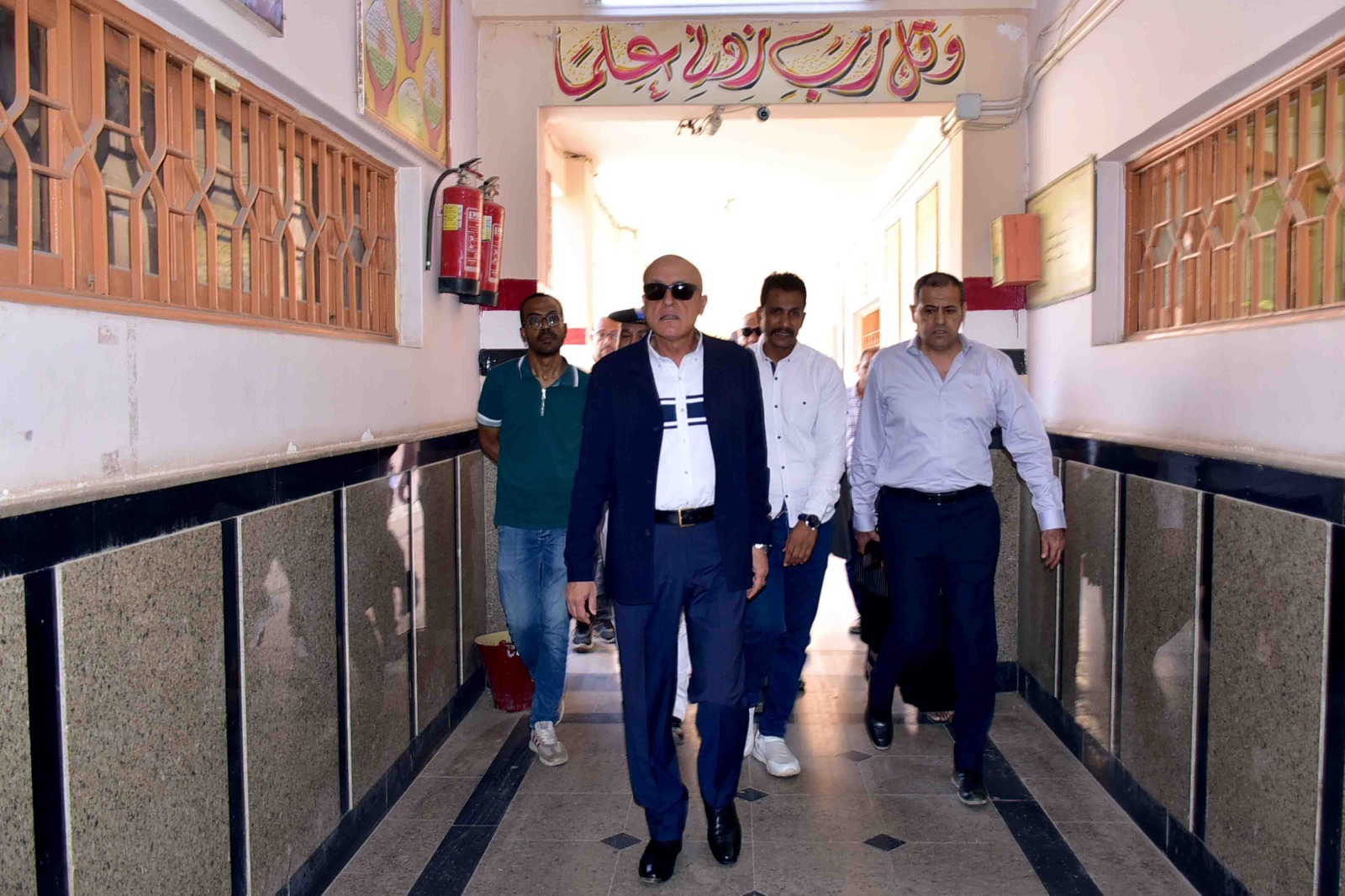 متابعة تجهيزات اللجان الإنتخابية إستعداداً لإنتخابات مجلس الشيوخ