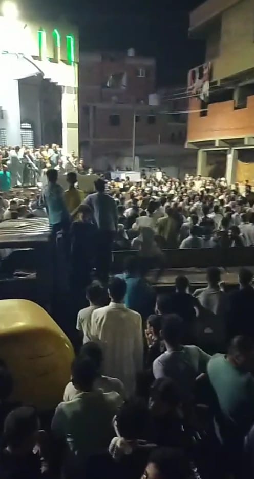 تشييع الثجمان بقرية السحايت بالحامول