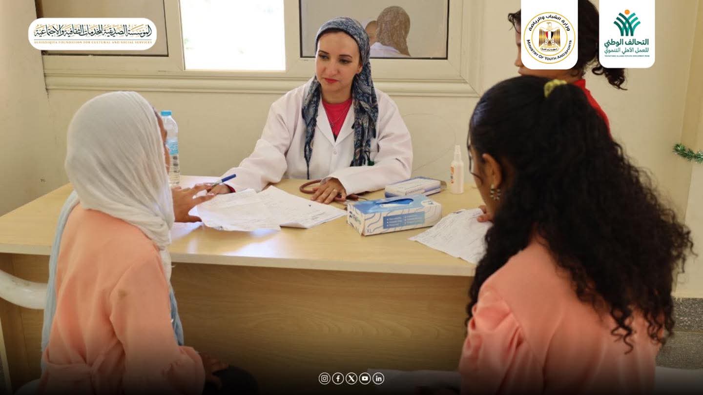 قافلة طبية من الصديقية ومصر الخيرعضوي التحالف الوطني لدعم الرعاية الصحية المجانية (2)