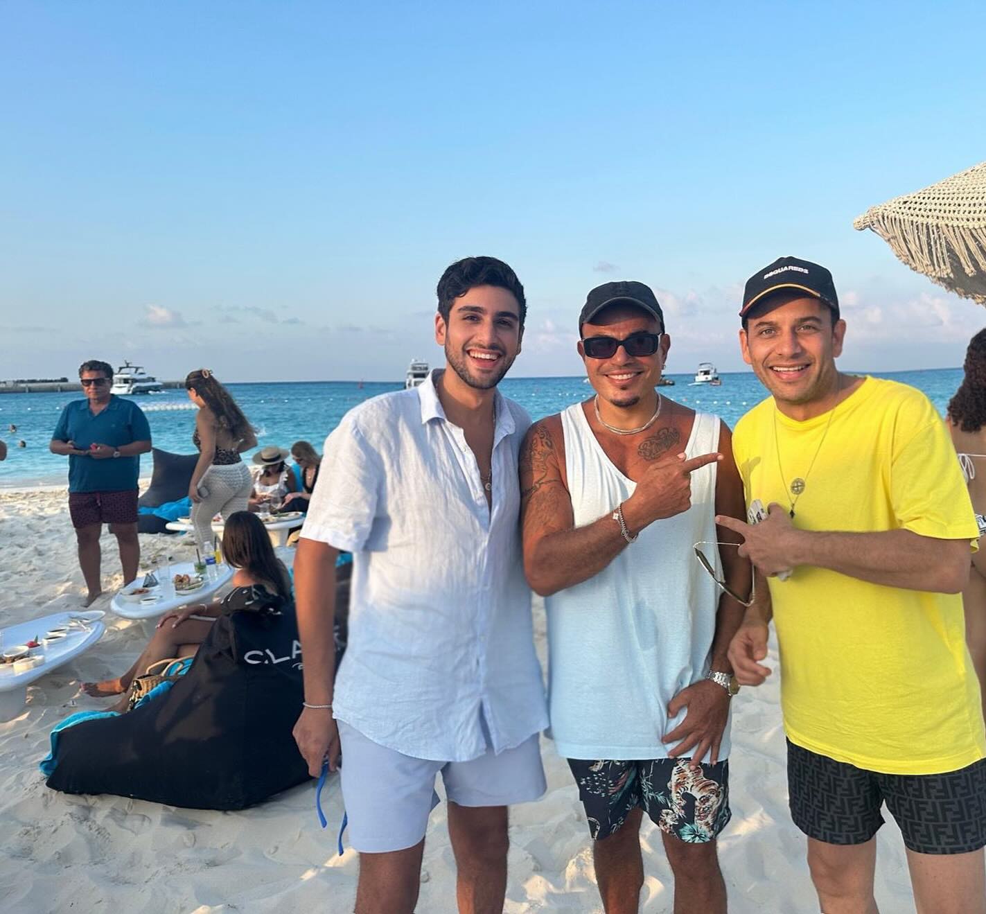 مصطفى قمر وعمرو دياب