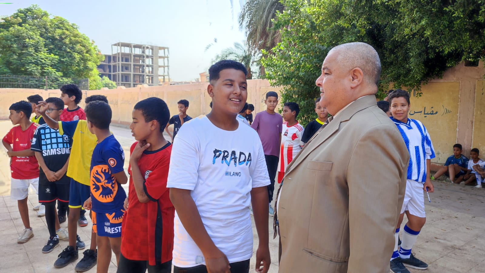 متابعة اختبارات القبول بمدرسة الأقصر الإعدادية الثانوية الرياضية