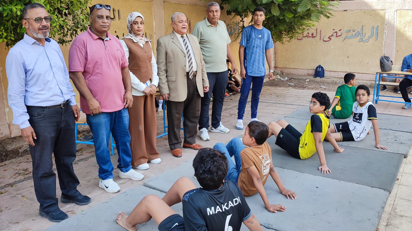 اختبارات القبول بمدرسة الأقصر الإعدادية الثانوية الرياضية