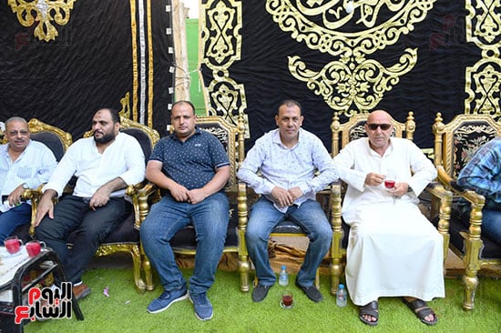 عزاء والد حارس الأهلى محمد الشناوى