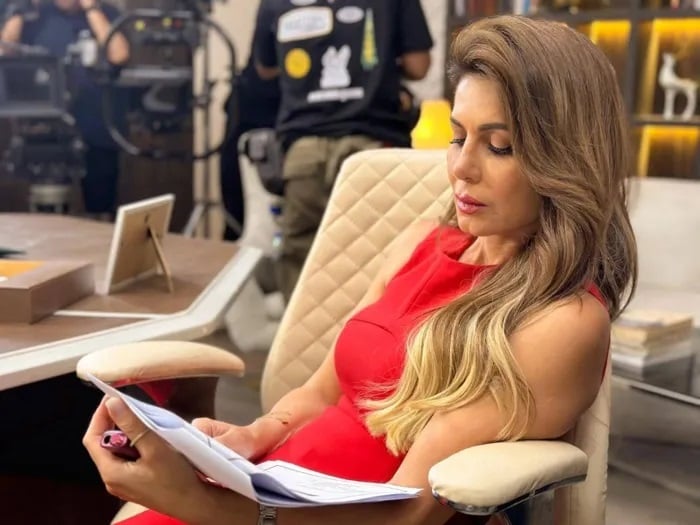 نجلاء بدر من مسلسل ازمة ثقة