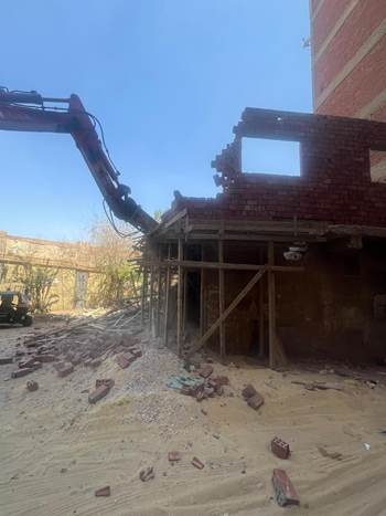 إزالة مخالفات بناء