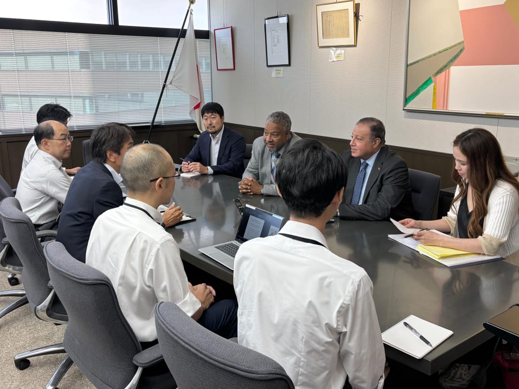 جانب من لقاءات رئيس الجهاز  المصري للملكية الفكرية