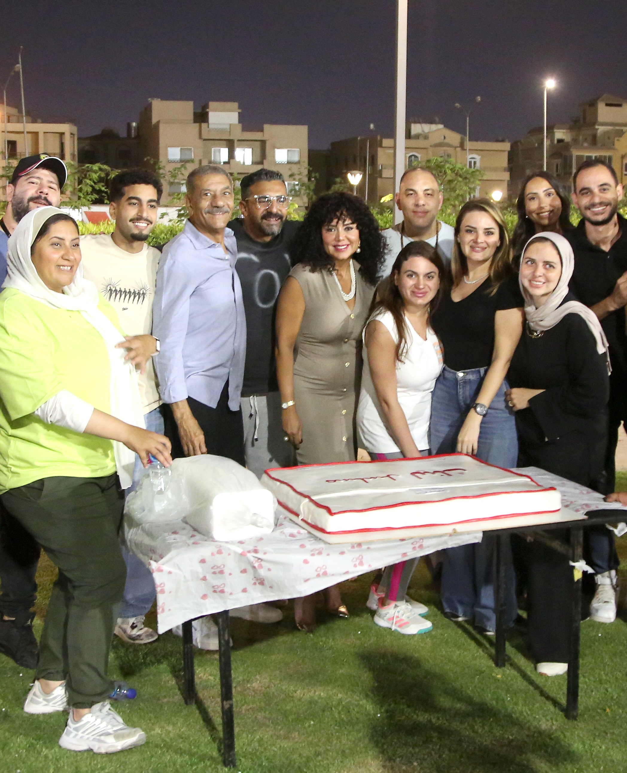 الاحتفال ببدء تصوير مسلسل لينك