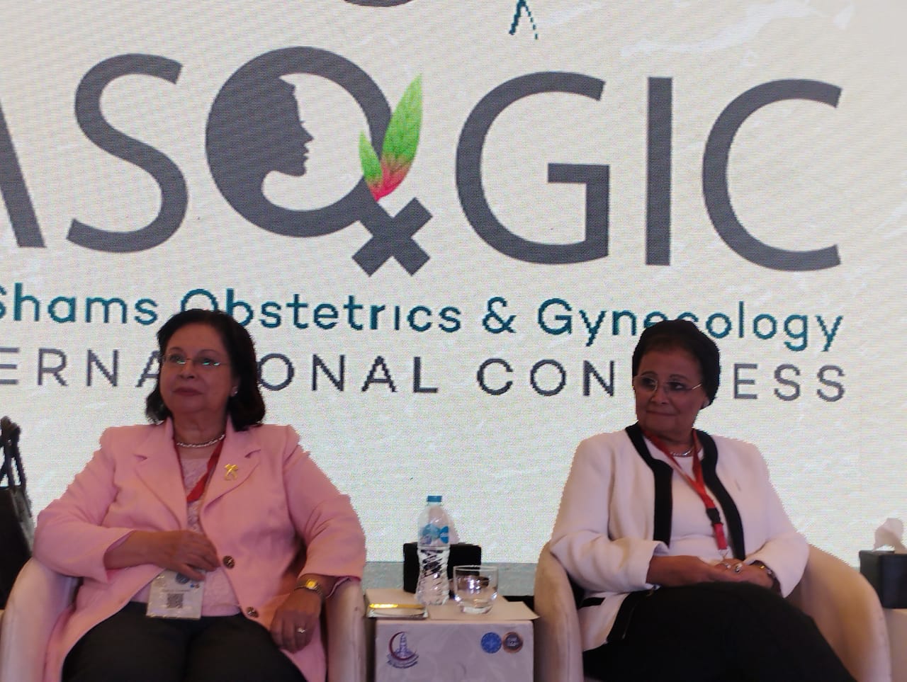 الدكتور ة عبلة الالفى والدكتورة سلمى دوارة