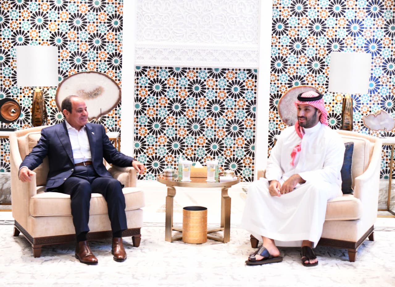 الرئيس السيسى والأمير محمد بن سلمان