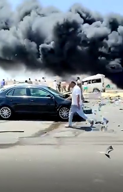 حادث طريق مطروح