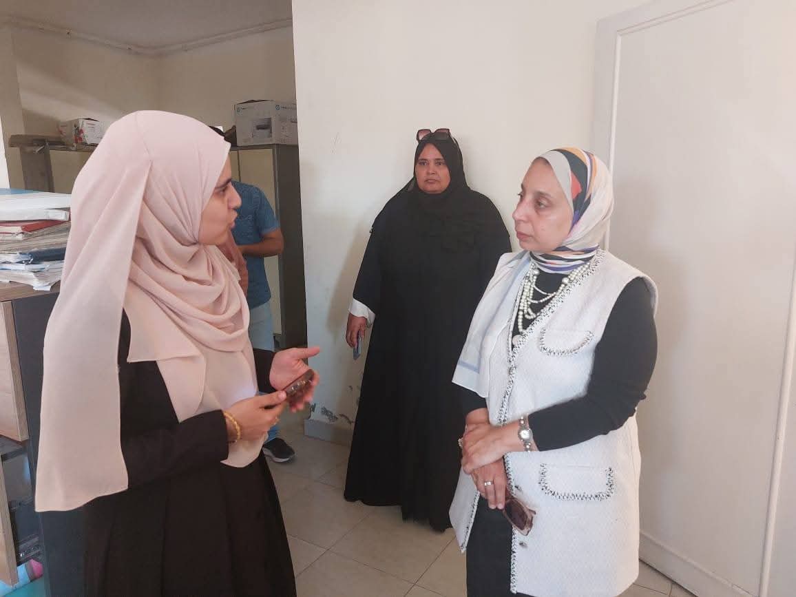 جانب من جولة وكيل الوزارة (1)