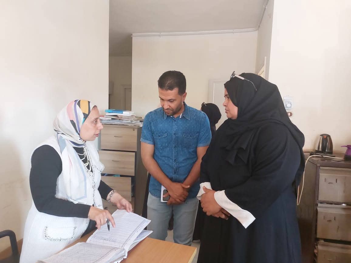 جانب من جولة وكيل الوزارة (2)