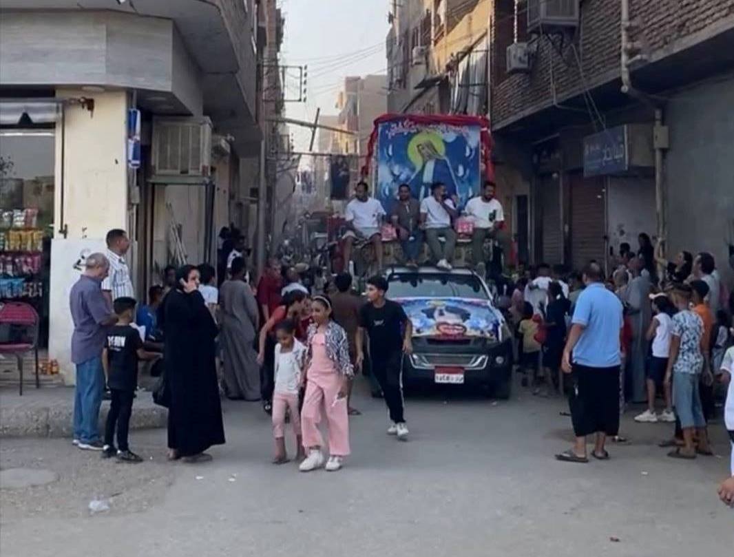 فرحة الأقباط بختام صوم العذراء مريم بالأقصر