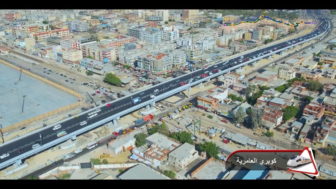 وزارة النقل تنفذ 71 كوبرى بمسار الخط الأول للقطار الكهربائى (12)