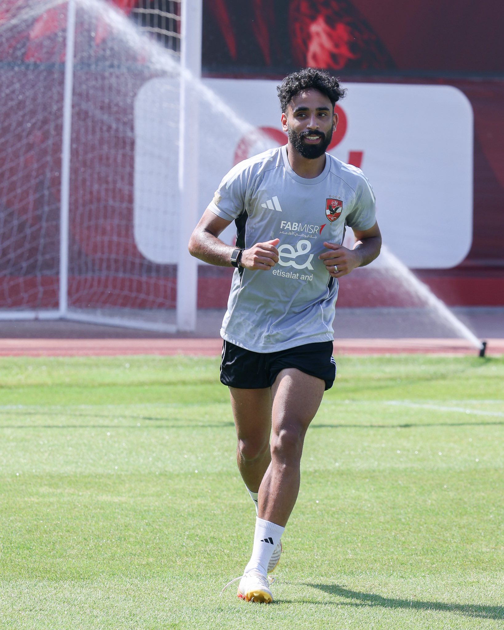 مروان عطية يخوض مران تأهيلي في مران اليوم