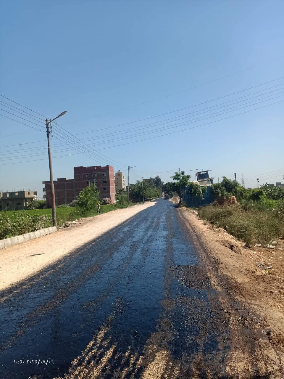 مشروع رصف طريق المنصورة سمنود مشروع رصف طريق المنصورة سمنود