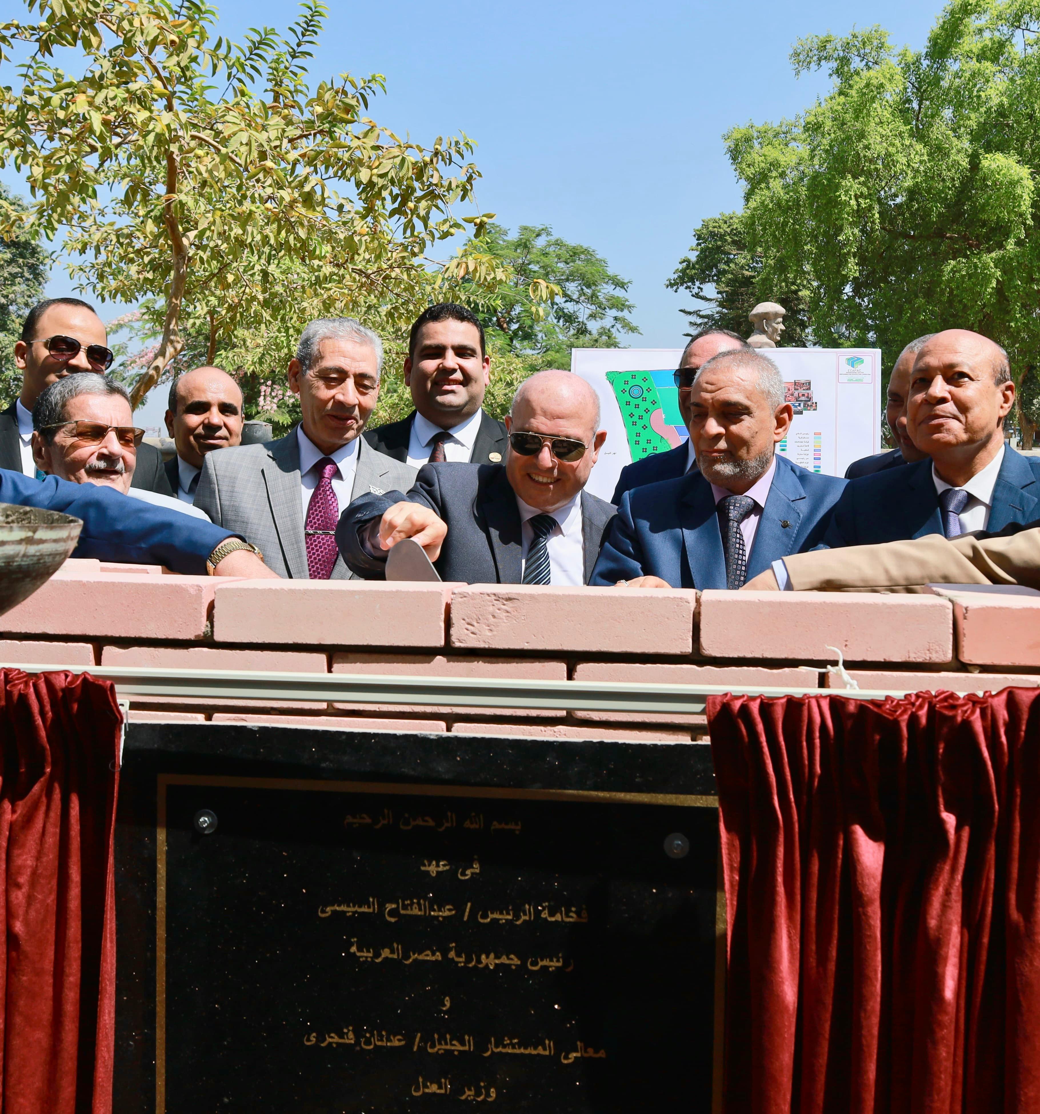 وضع حجر الأساس لمقر نادي مستشاري النيابة الإدارية الجديد (4)