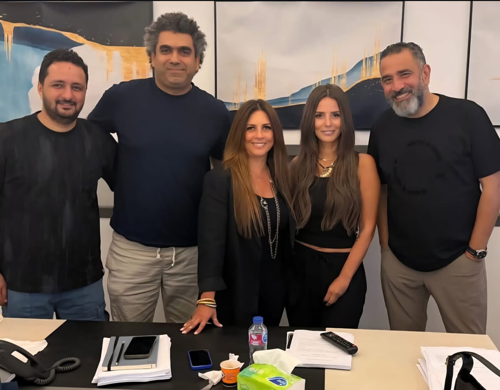 تحضيرات مسلسل قسمة عدل