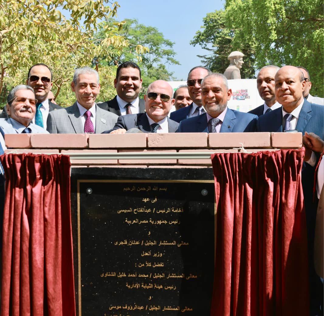 وضع حجر الأساس لمقر نادي مستشاري النيابة الإدارية الجديد (1)