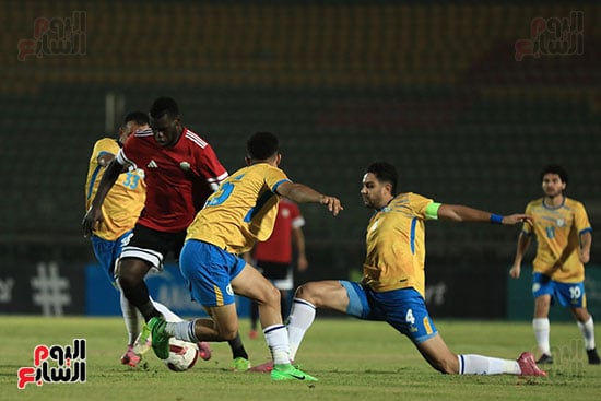 جانب من المباراة جانب من المباراة