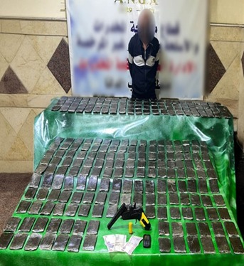 المتهمون والمضبوطات (20)