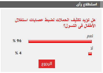 نتيجة الاستطلاع