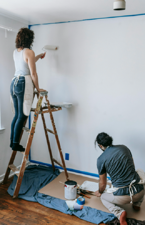 طلاء المنزل