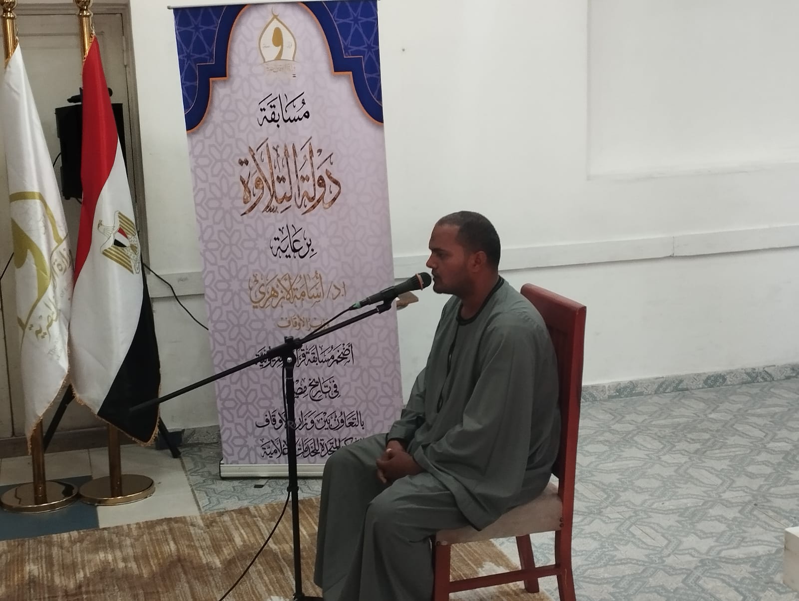 احد المتسابقين