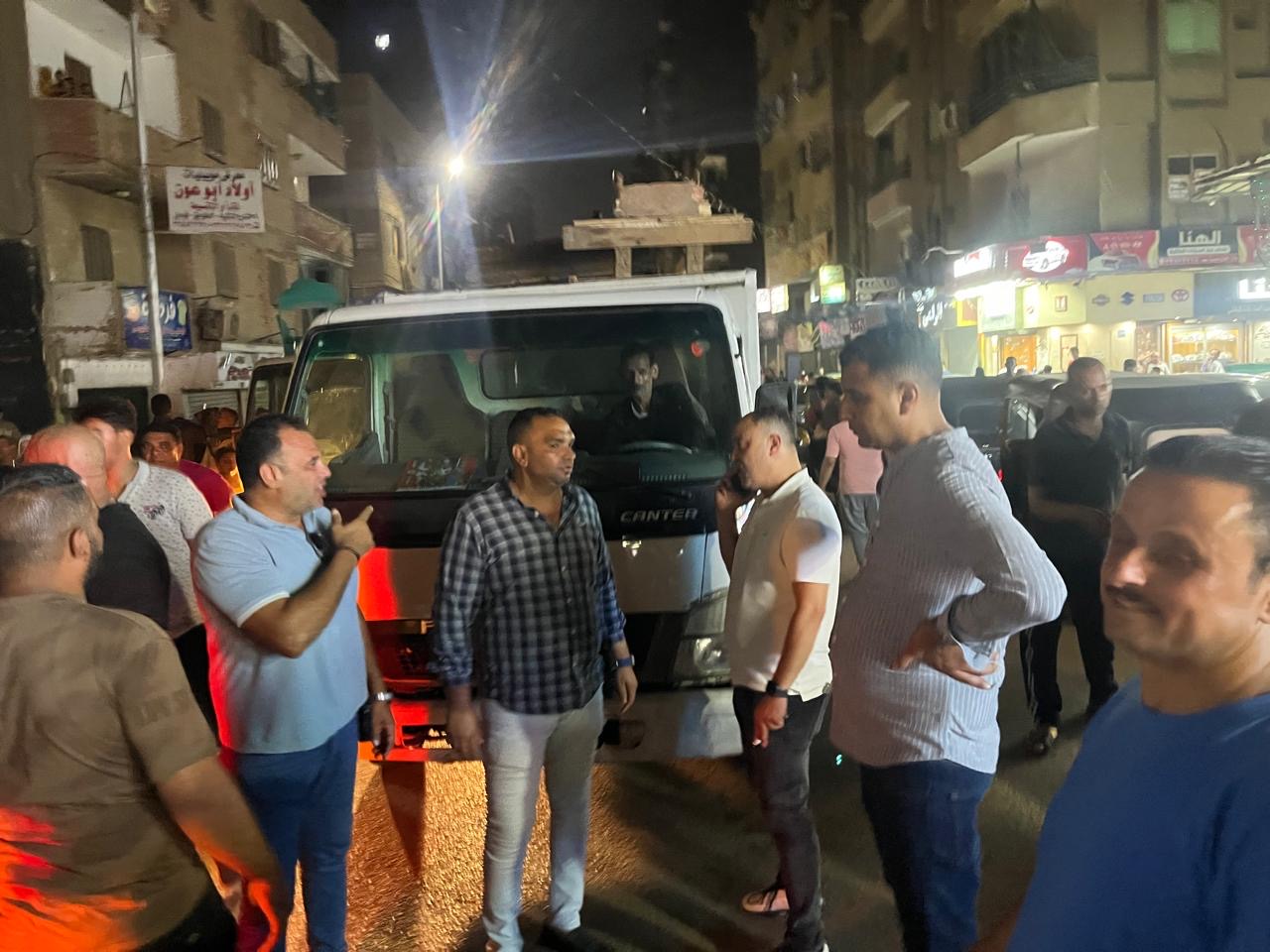  الهرم يشن حملات مكبرة لرفع إشغالات المحال (7)