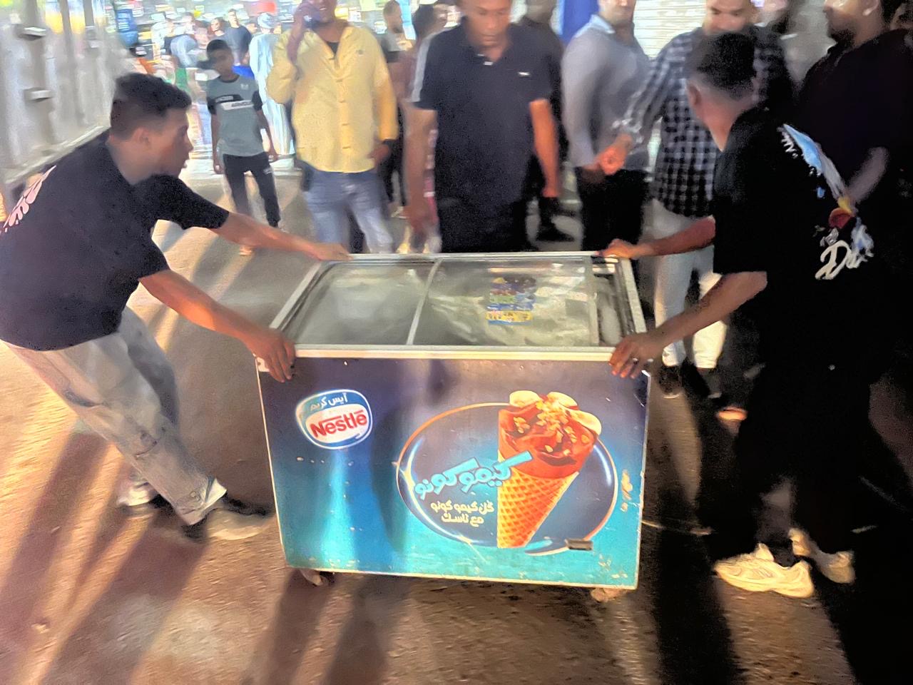  الهرم يشن حملات مكبرة لرفع إشغالات المحال (6)