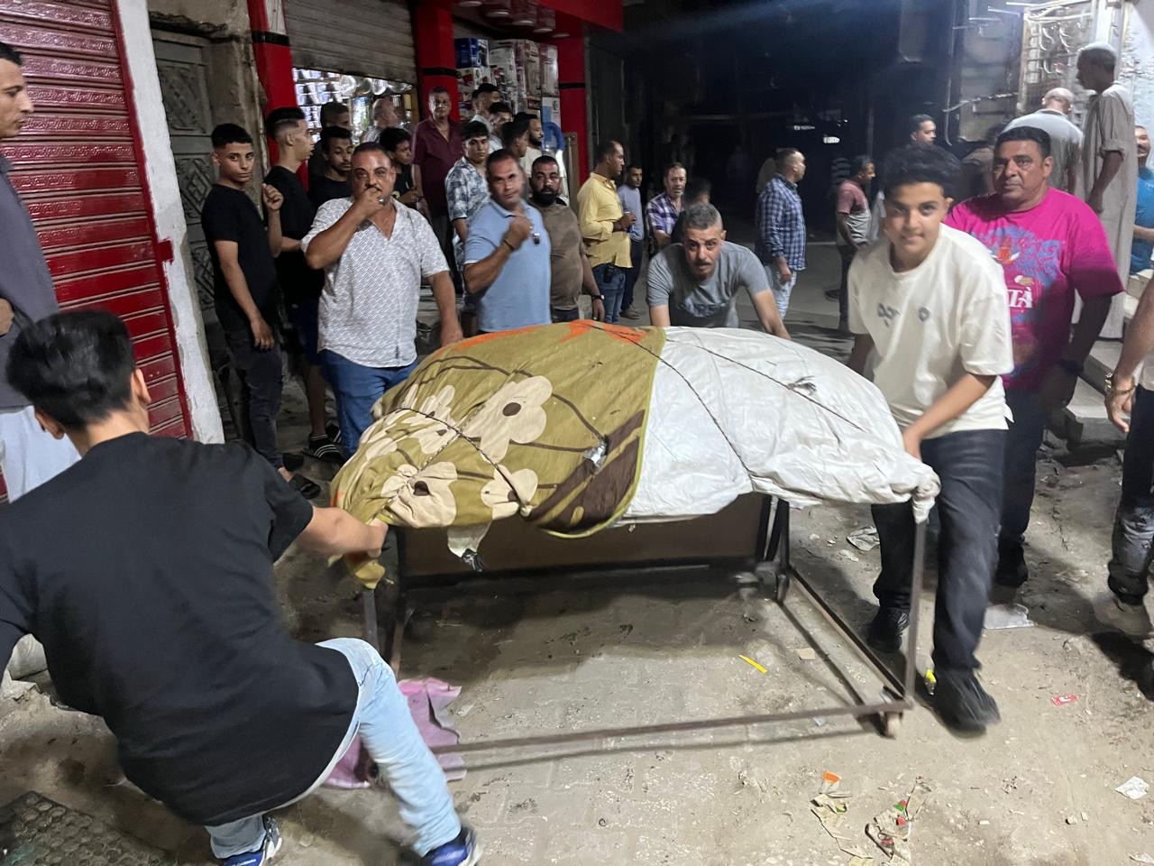  الهرم يشن حملات مكبرة لرفع إشغالات المحال (8)