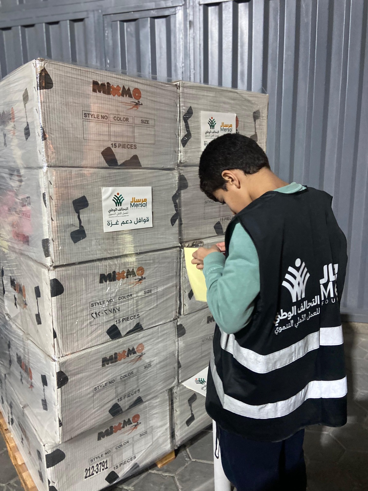 مرسال عضو التحالف الوطني تُرسل قافلة مساعدات إلى غزة بقيمة تتجاوز 13 مليون جنيه (6)