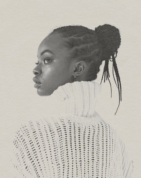 رسمة بالقلم الرصاص