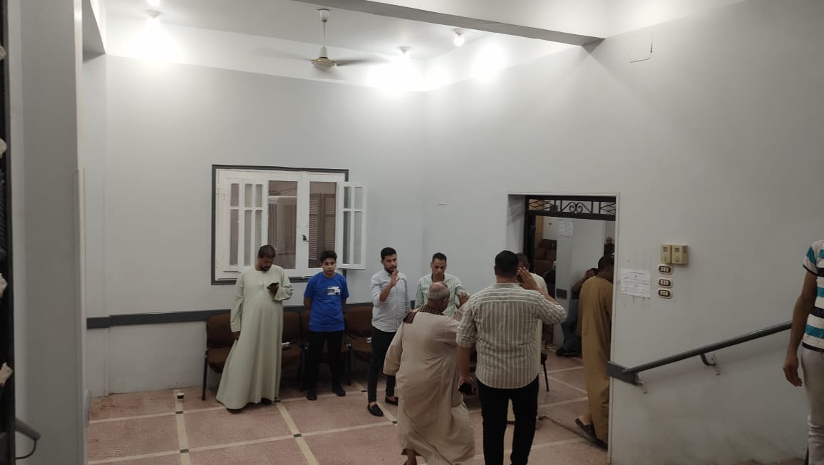 جانب من تلقى واجب العزاء فى سوهاج  (4)