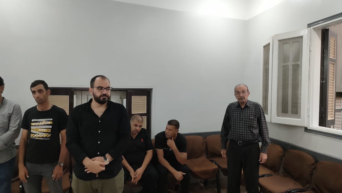 جانب من تلقى واجب العزاء فى سوهاج  (2)