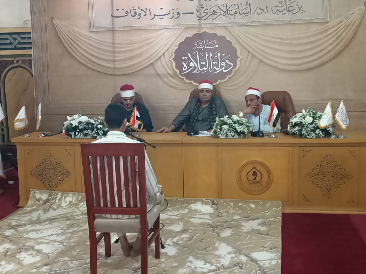 خلال فعاليات المسابقة