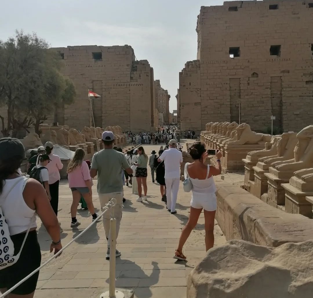زيارات سياحية مميزة فى معابد الكرنك