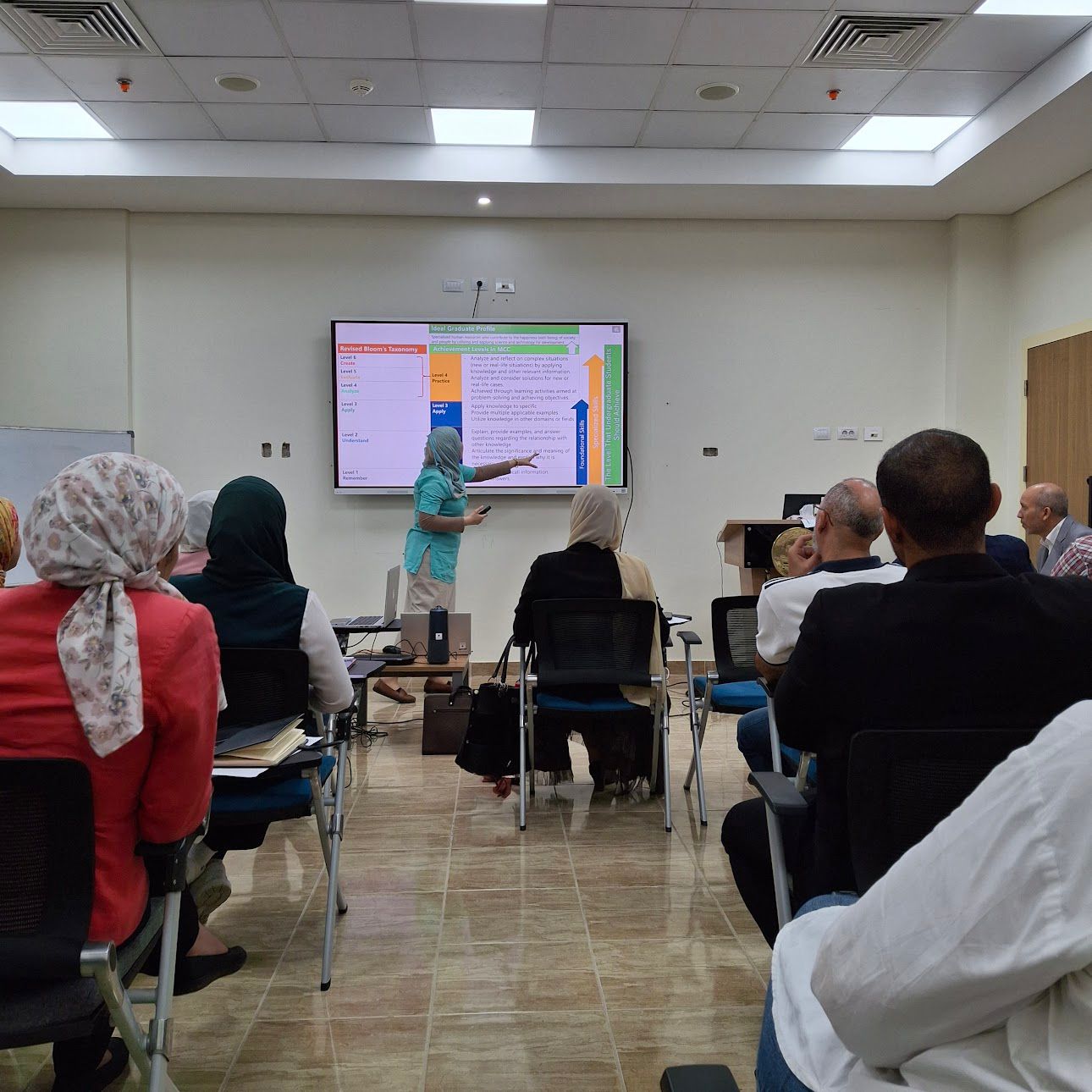 جانب من التدريب